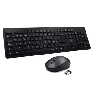 Ewent Teclado y Ratón Inalámbrico EW3256 Negro