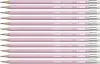 Stabilo Lápiz Grafito Swano Pastel HB Con Goma Rosa Caja 12 Unidades