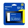 A-DATA SSD Ultimate SU650 512GB 3D NAND 2.5" SATA III