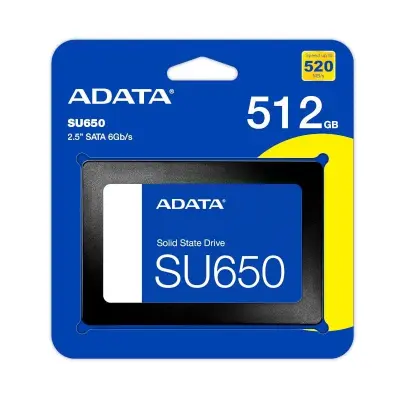 A-DATA SSD Ultimate SU650 512GB 3D NAND 2.5" SATA III