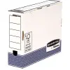 Fellowes Bankers Box Caja de Archivo A4 80mm Montaje Automático Fastfold Cartón Reciclado FSC