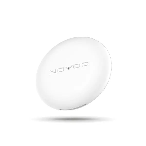 Energy Sistem Novoo Smart Tag Localizador Antipérdida Bluetooth - Compatible con iOS y Android - Autonomía Hasta 1 Año - Blanco