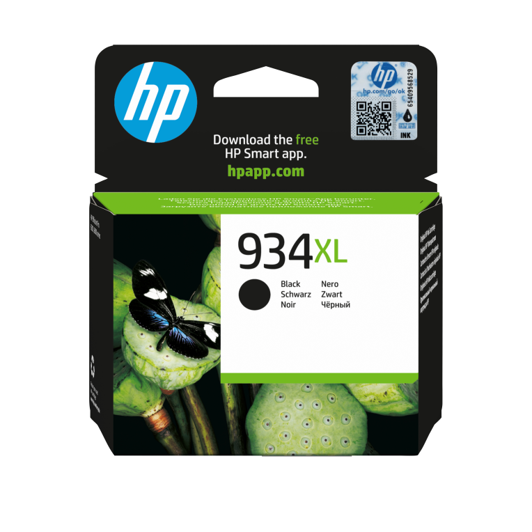 Hp Cartucho De Tinta Original 934Xl De Alta Capacidad Negro