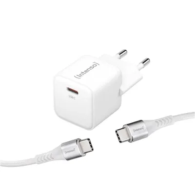 Intenso Kit Cargador GaN W30C Con Cable USB-C