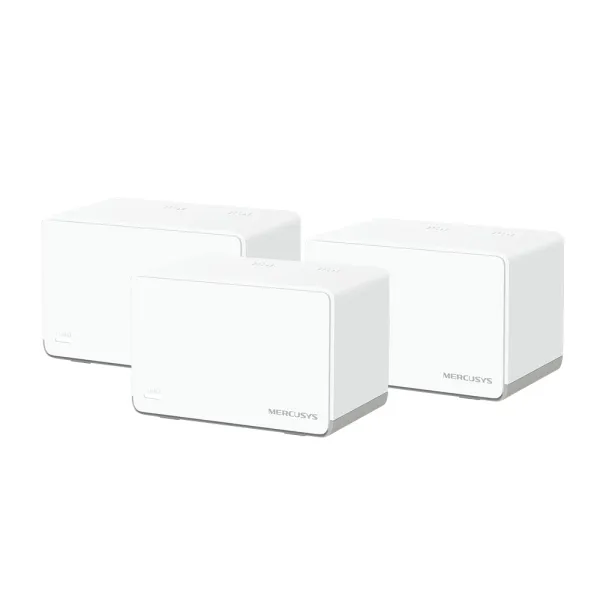 Mercusys Halo H70X Kit 3 Puntos de Acceso Interior Mesh WiFi 6 AX1800 Doble Banda