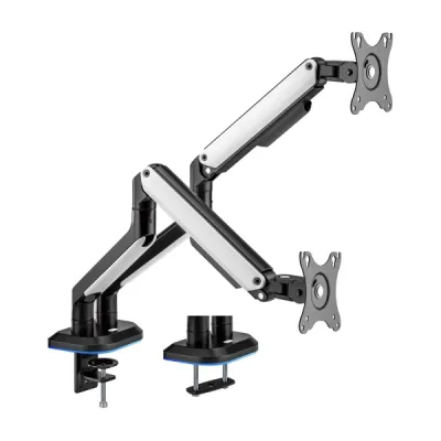 Aisens Soporte de Mesa RGB Gaming Giratorio e Inclinable para Monitor/TV 9Kg 17-32