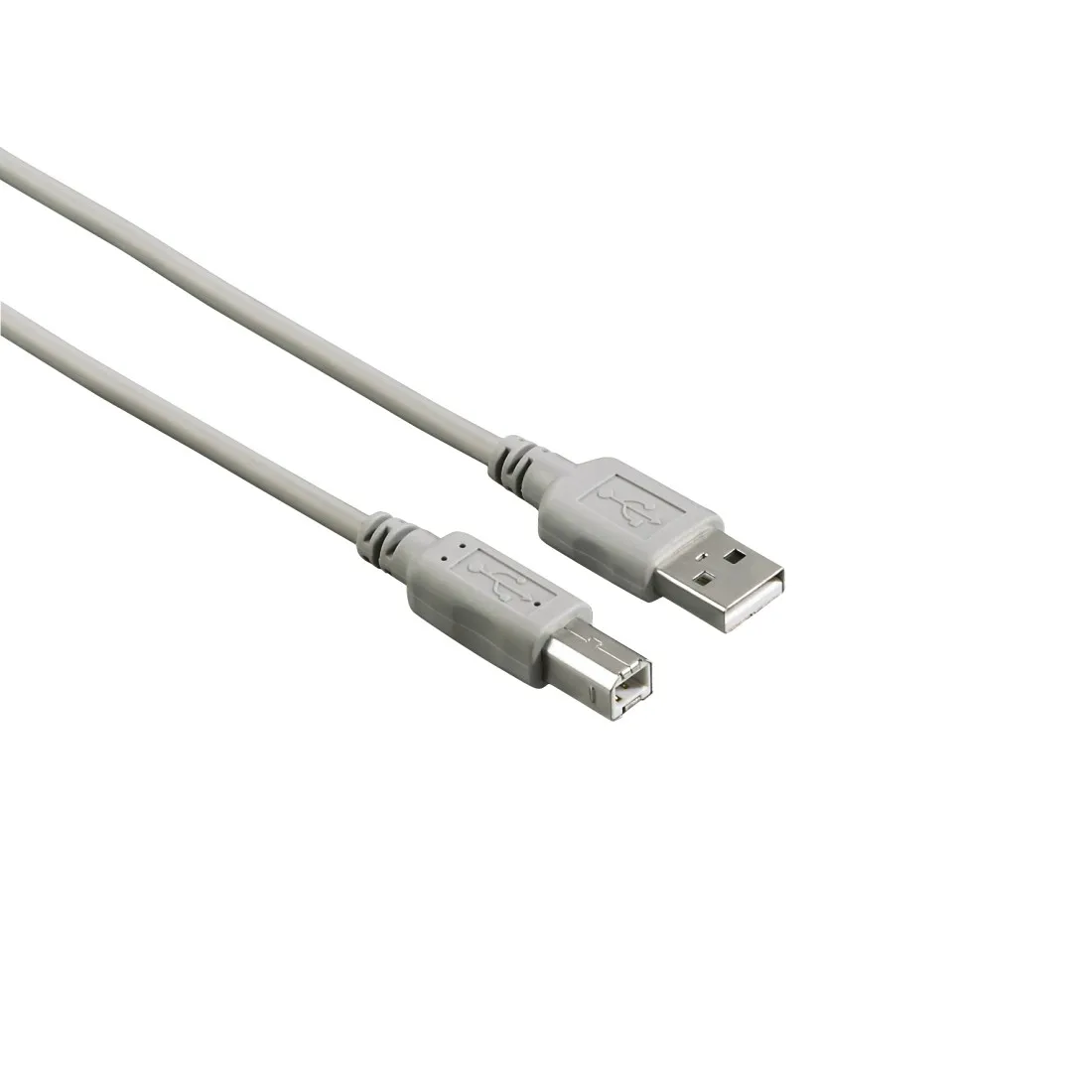 Hama Cable USB-A a USB-B 1.5m 480Mbps Color Gris