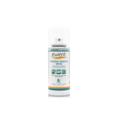 Ewent Spray Desinfectante para Superficies 100ml con Detergente y Antiolores