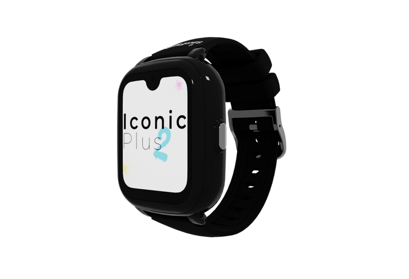 Savefamily Reloj Inteligente Smartwatch Infantil Iconic Plus 2 Con Gps Y Llamada - Ip67 - Bateria 850Mah - Ia - Color Negro