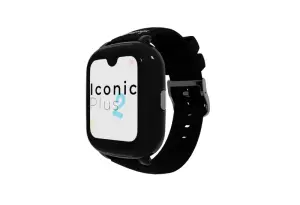 Savefamily Reloj Inteligente Smartwatch Infantil Iconic Plus 2 con GPS y Llamada - IP67 - Bateria 850mAh - IA - Color Negro