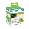 Dymo Etiquetas Transferencia Térmica 99010 Negro Sobre Blanco 28x89mm (2 Rollos - 130 Uds)