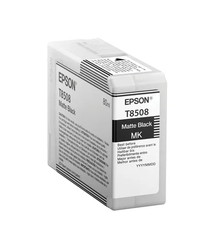Epson T8508 Negro Mate Cartucho De Tinta Pigmentada Generico - Reemplaza C13T850800