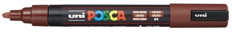 Posca Marcador PC-5M No Permanente Punta Forma De Bala 1,8 - 2,5 Mm Marrón Cacao