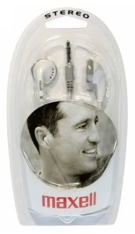 Auricular Intrauditivo Maxell Eb-98 Blanco Jack 3.5Mm