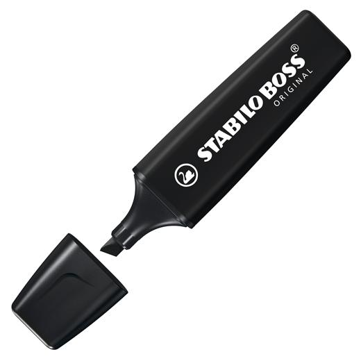 Stabilo Marcador Boss Original Naturecolors Negro