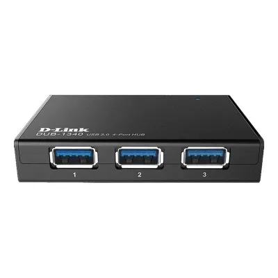 DLINK HUB USB 3.0 DUB-1340 4 Puertos Portátil Sin Corriente