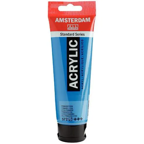 Talens Amsterdam Standard Series Acrílico 120ml Cian Primario