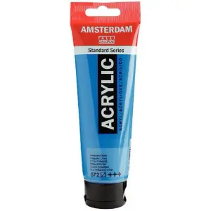 Talens Amsterdam Standard Series Acrílico 120ml Cian Primario