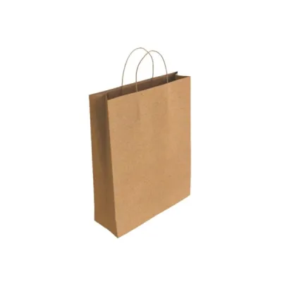 Bismark Bolsa de Papel Kraft 37x12x27cm Color Marrón