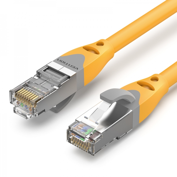 Vention Cable De Red Sftp Rj45 Cat.6A - 15M - Color Amarillo