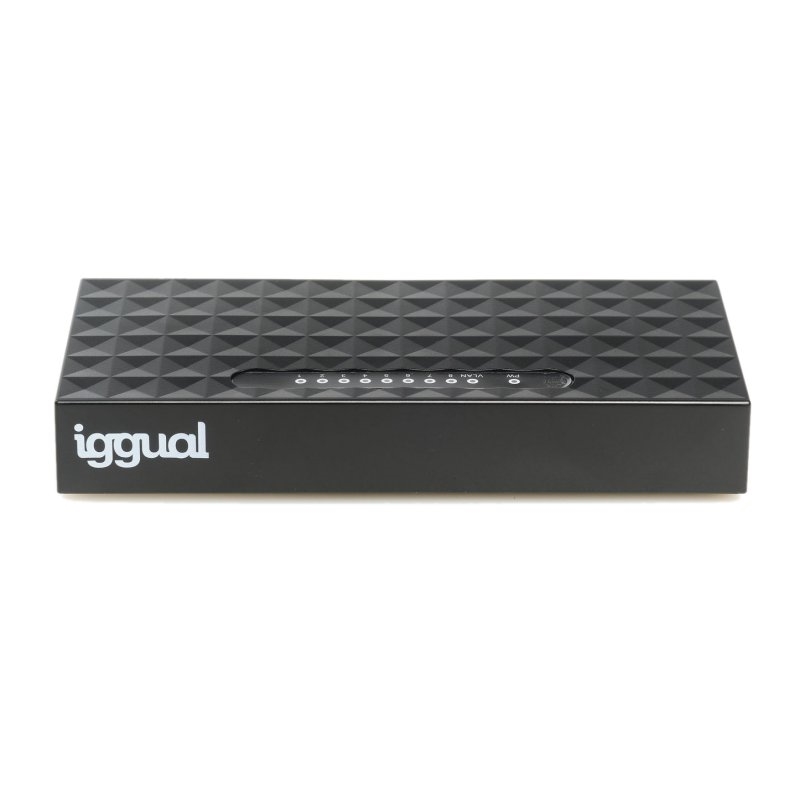 Iggual Ges8000 Switch 8Xgb Gigabit 1000 Mbps