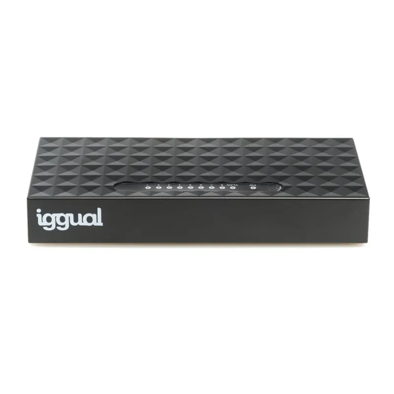 Iggual Ges8000 Switch 8Xgb Gigabit 1000 Mbps