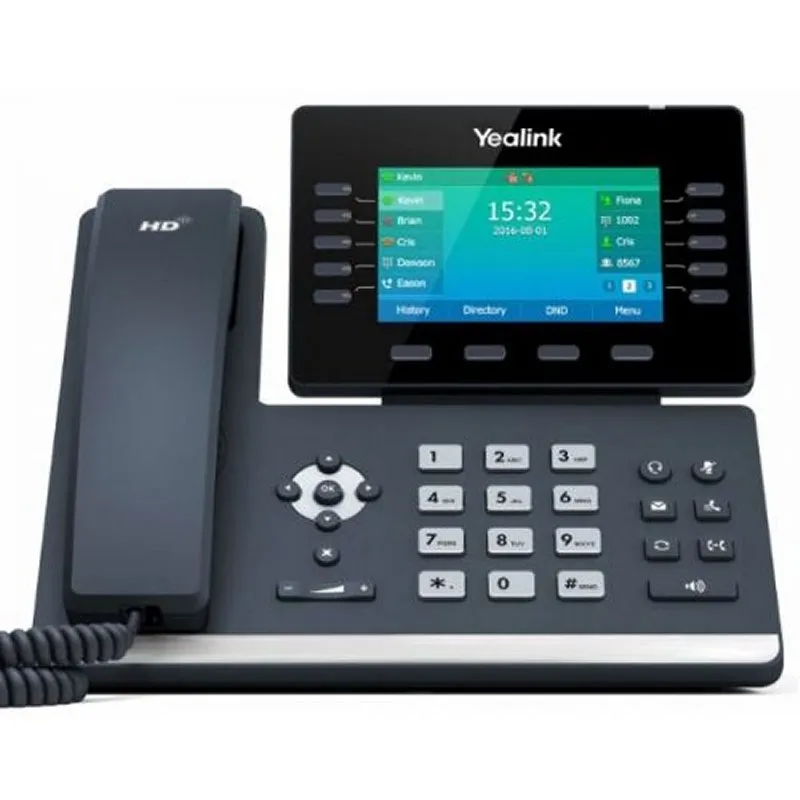 Yealink SIP-T54W Teléfono IP con 16 Cuentas y Soporte OPUS