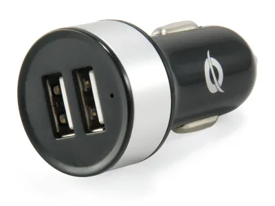 Cargador De Coche Conceptronic 5V 2Xusb Para Coche 12/24V C05-219