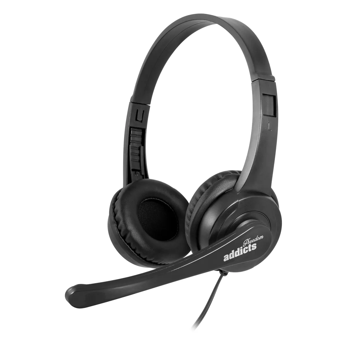 Headset Ngs Vox 505 Estéreo Con Microfono Regulable Usb