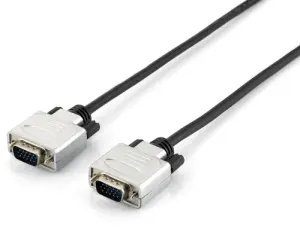CABLE SVGA EQUIP 3COAX MACHO - MACHO 30M PREMIUM CARCASAS METALICAS HQ 118867