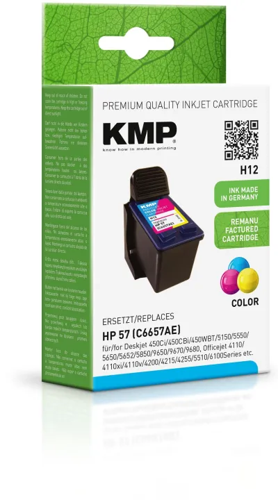 HP Tinta KMP 3 Colores CMY para DeskJet y OfficeJet Series