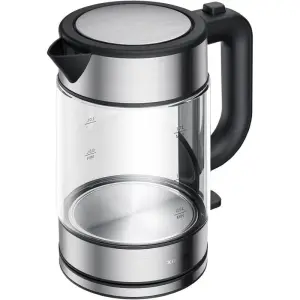 Xiaomi Tetera Eléctrica 1,7 L 2200 W Negra y Transparente