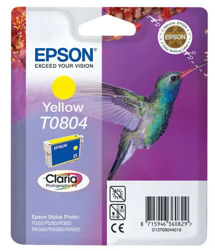 Epson T0804 Amarillo Cartucho De Tinta Original - C13T08044011