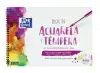 Oxford Bloc de Acuarela y Tempera Escolar Espiral A4+ 10 Hojas 300gr Color Natural