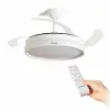 InnovaGoods Ventilador de Techo Retráctil 72W con Luz LED y Mando a Distancia