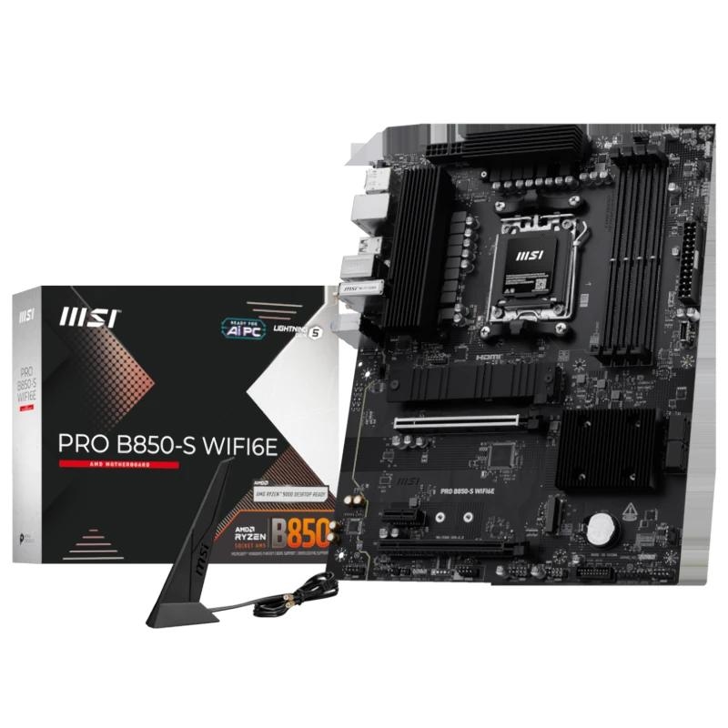 Msi Placa Base Pro B850-S Wifi6E Ddr5 Atx Am5