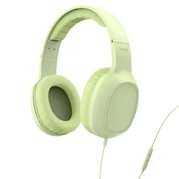 Hama Auriculares Con Micrófono Omnidireccional 1.2m Diadema Ajustable Verde
