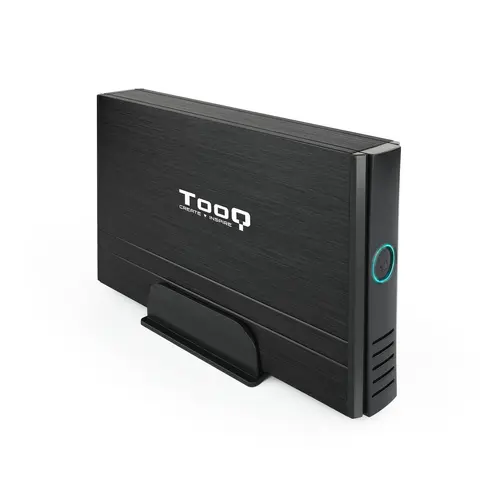 Caja Externa 3.5" Usb 2.0 Tooq Tqe-3520B Para Hd 3,5" Ide-Sata Usb 2.0 Negra