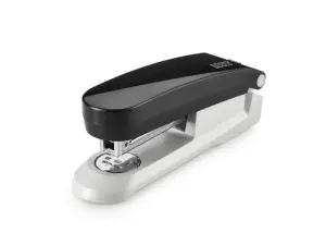 Novus Evolution E 20 Grapadora de Sobremesa + 200 Grapas 24/6 - Negro/Gris Claro