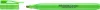 Faber-Castell Textliner 38 Marcador Fluorescente Verde - Cuerpo Fino, Punta Biselada