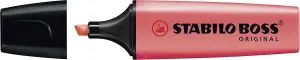 Stabilo Marcador Fluorescente Boss Original Coral Meloso