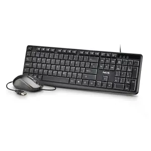 NGS Cocoa Kit V2 Teclado y Mouse USB 1000DPI