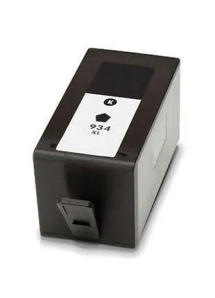 Generico Hp 934Xl Negro Cartucho De Tinta - Reemplaza C2P23Ae/C2P19Ae