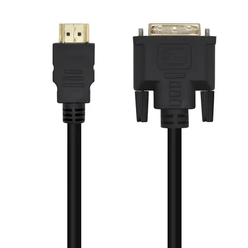 Aisens Cable DVI a HDMI 3.0m Macho a Macho Color Negro