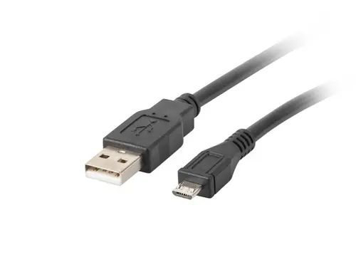 Lanberg Ca-Usbm-10Cc-0010-Bk Cable Usb Usb 2.0 1 M Micro-Usb B Usb A Negro