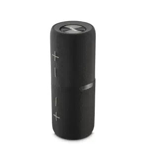 Hama Twin 4.0 Altavoz Portatil - Potencia 30W - Bluetooth - USB-C - Bateria 4000mAh - Rango 10m - Antideslizante - 21x8.4x8.4cm - Color Negro