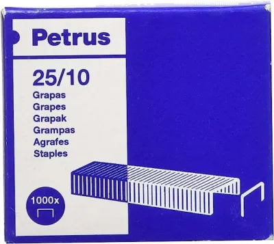 Petrus Grapas Strong 25/10 Galvanizadas Caja 1000 Unidades