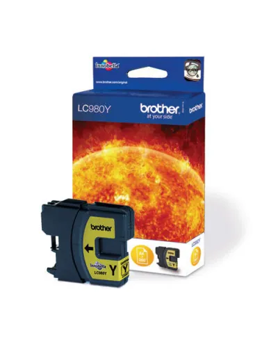 Brother LC980 Cartucho de Tinta Amarillo Original