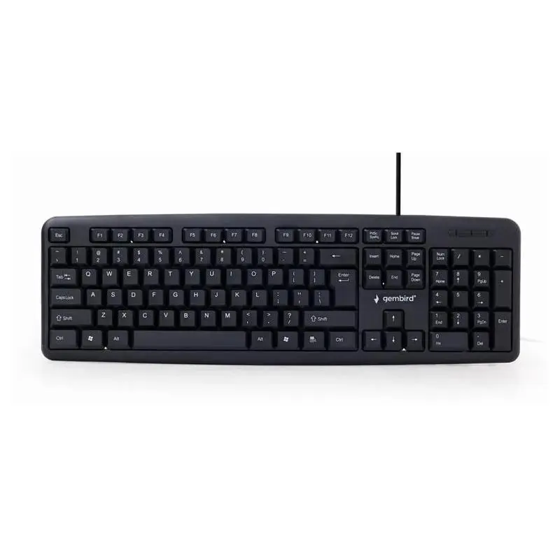 Gembird KB-U-103-ES Teclado USB Español Negro