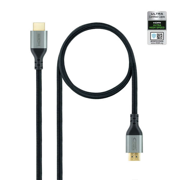 Nanocable Cable Hdmi 2.1 Certificado Ultra Hs M-M 1M - Color Negro
